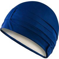 Plissierte Badekappe im Turban-Stil