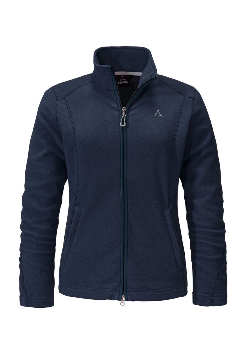 Bequeme Fleecejacke mit Stehkragen