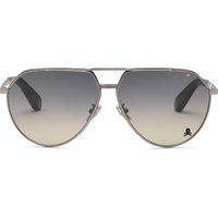 Kantige Pilotenbrille mit Verlaufsgläsern