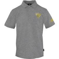 Poloshirt mit Tiger-Scratch-Grafik