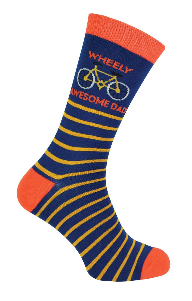 Wheely Awesome Dad Motivsocken