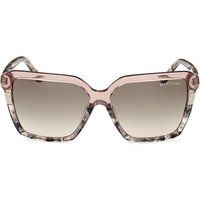 Übergroße Butterfly-Sonnenbrille mit Farbverlauf
