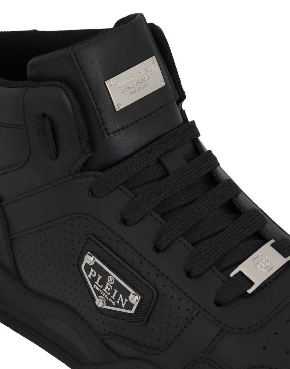 Elegante Mid-Top Leder Sneaker