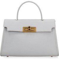 Strukturierte Handtasche mit Tragegriff