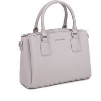 Strukturierte Handtasche mit Henkel