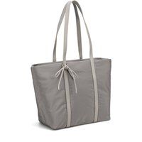 Minimalistischer Nylon-Shopper mit Kordelzug