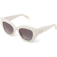 Raffinierte Cat-Eye-Brille mit Farbverlauf