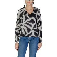 Bluse mit grafischem Abstrakt-Print