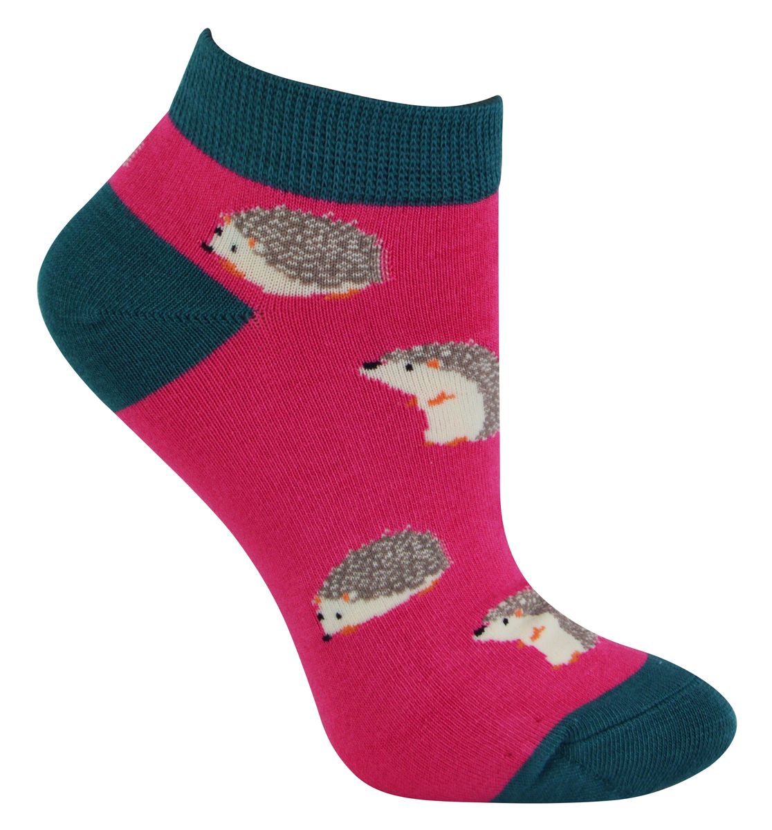 Trainer-Socken mit Igel-Muster