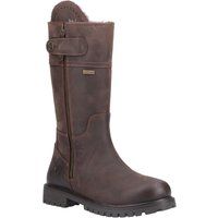 Wasserdichte Stiefel mit Kunstfellfutter