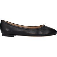 Klassische Leder-Ballerinas zum Schlüpfen