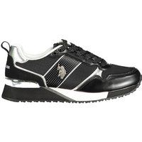 Eco-Wildleder-Sneaker mit Metallic-Akzenten