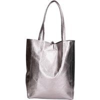 Geprägte Leder Shopper Tasche
