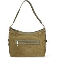 Hobo-Schultertasche aus Wildleder