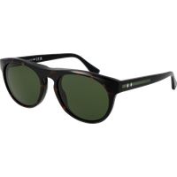 Klassische runde Vollrand-Sonnenbrille