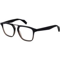 Rechteckige Brille mit Doppelsteg