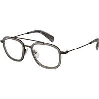 Strukturierte Pilotenbrille mit Doppelsteg