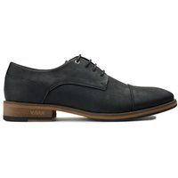 Vegane Derby-Schuhe mit Kappennaht
