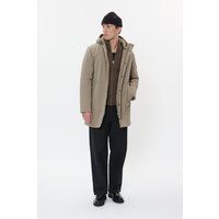 Minimalistischer Parka mit Kapuze