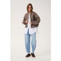 Oversized Bomberjacke in Kurzform