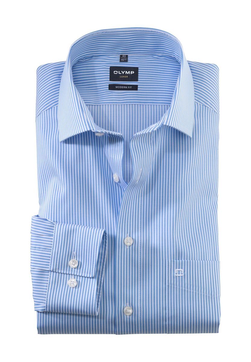 Gestreiftes Modern Fit Businesshemd