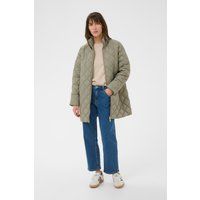 Steppjacke mit Rautenmuster im Relaxed-Fit