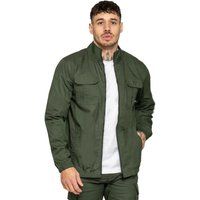 Leichte Cargo-Jacke mit Stehkragen