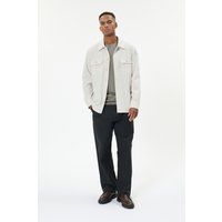 Hemdjacke mit gerader Passform
