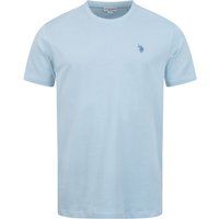 Klassisches Baumwoll-T-Shirt mit Rundhals