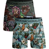 Boxershorts mit künstlerischen Illustrationen