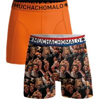 Grafik-Print Baumwoll-Boxershorts im Set