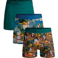 Künstlerische Boxershorts mit Grafikprint