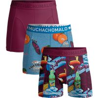 Baumwoll-Boxershorts Set mit Print