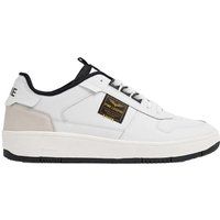 Low-Top Court-Sneaker aus Leder