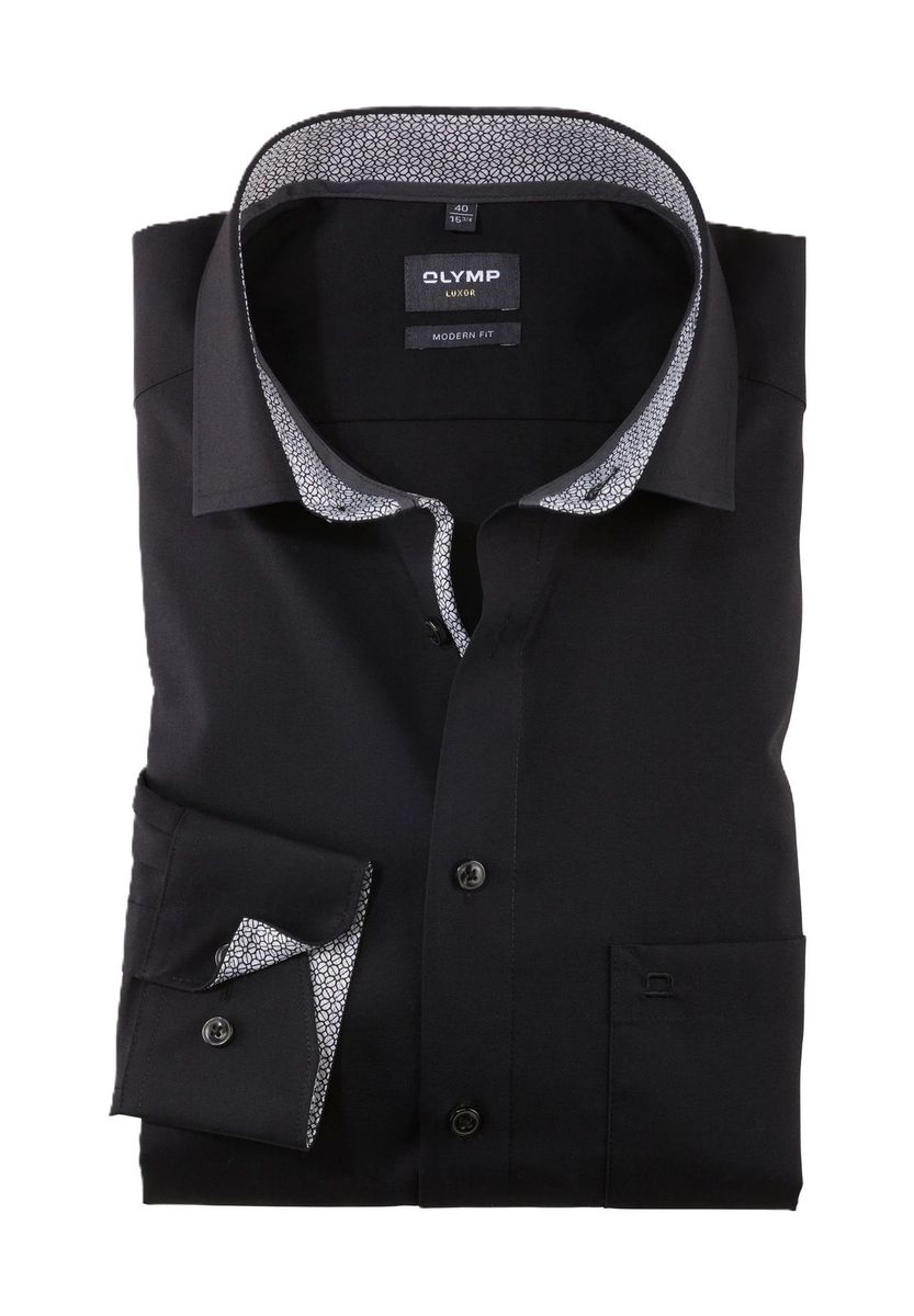 Klassisches einfarbiges Hemd