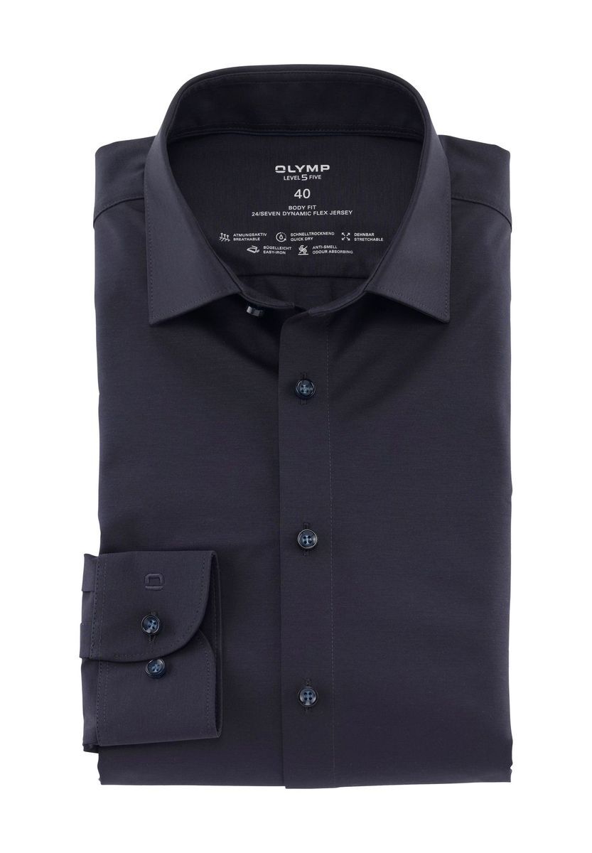 Modernes Body-Fit Businesshemd Dynamic Jersey