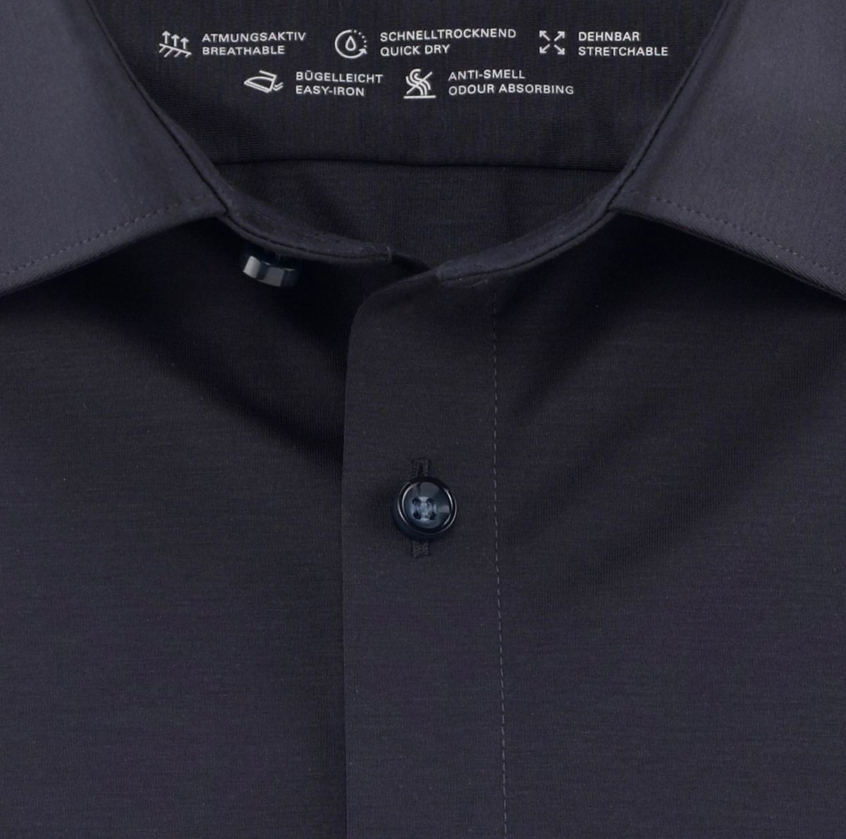 Modernes Body-Fit Businesshemd Dynamic Jersey
