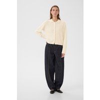 Strukturierte Strickjacke im Boxy-Schnitt