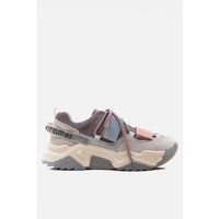 Chunky-Sneaker mit Plateausohle und Klettverschluss