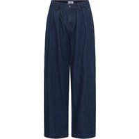 High-Waist-Jeans mit weitem Bein