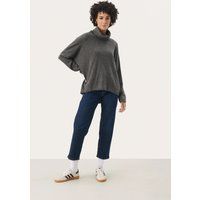 Rollkragenpullover in lockerer Passform