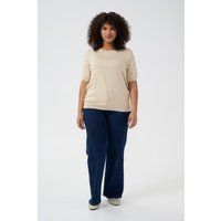 Kurzarm-Feinstrickpullover