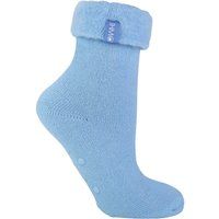 Plüschgefütterte Thermo-Hausschuhsocken