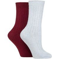 Weiche Rippsocken mit Kaschmiranteil