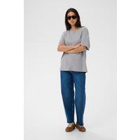 Lockeres Oversize-T-Shirt mit Rundhalsausschnitt