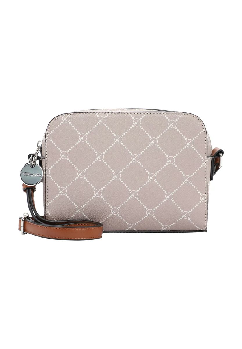 Tamaris Umhängetasche "Anastasia", Kunstleder, Logo-Print, für Damen, braun