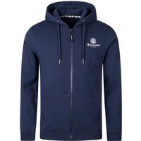 Klassische Fleece-Kapuzenjacke