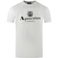 Klassisches T-Shirt mit Logo-Wappen