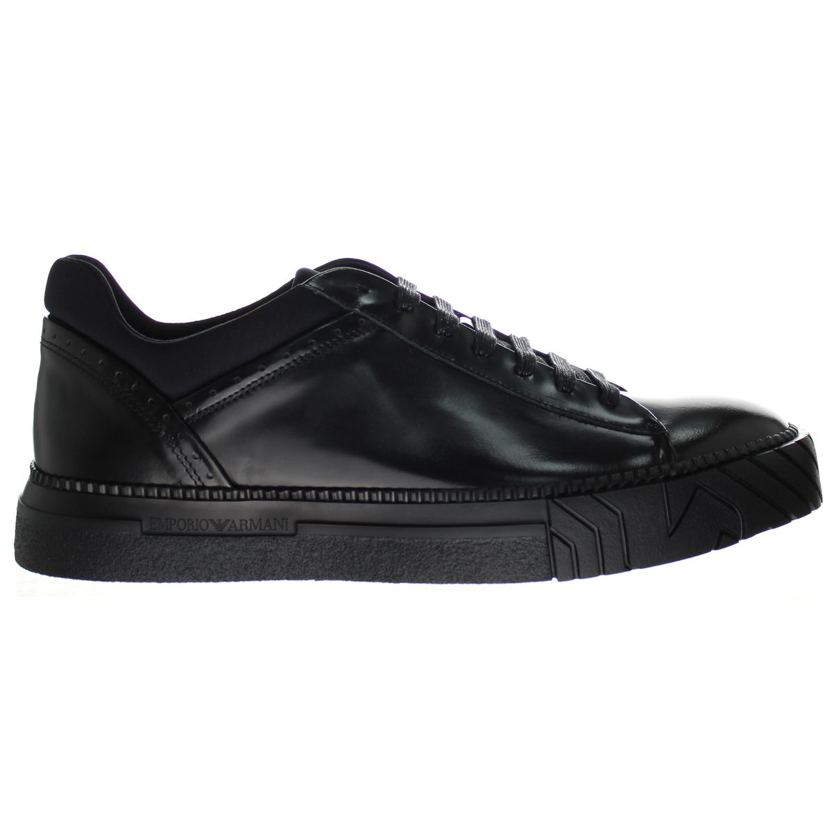 Glattleder Low-Top Sneaker