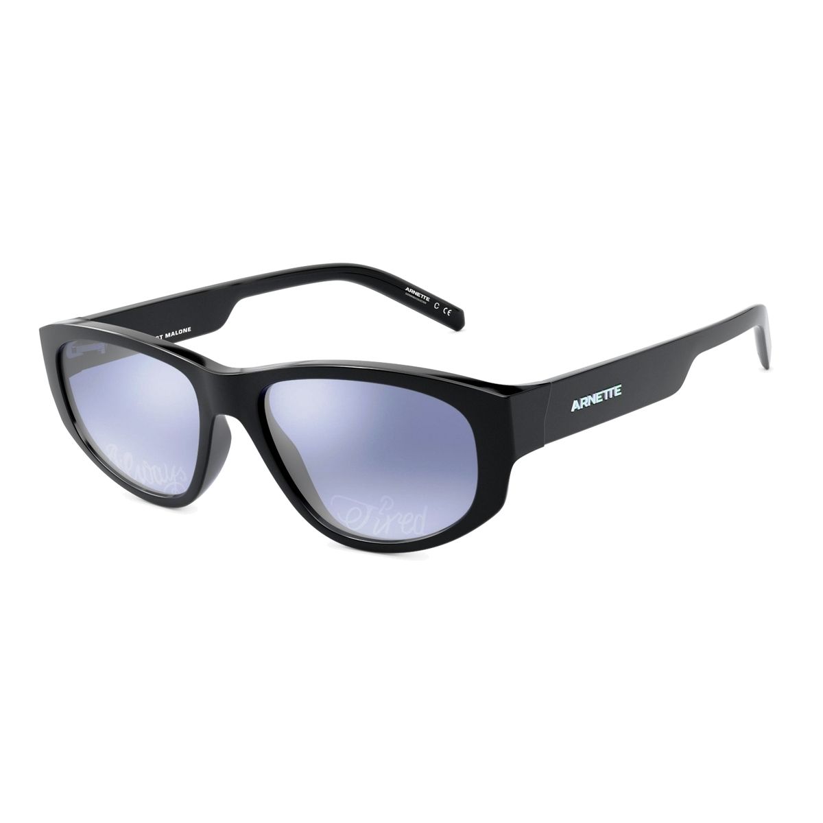 Markante Rechteckige Verspiegelte Sonnenbrille